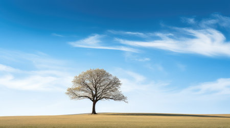 silhouette one line treeの素材