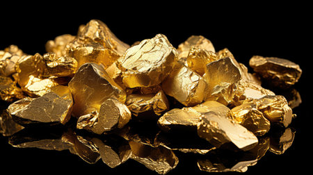 shape gold nuggetの素材