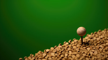 vibrant green push pinの素材