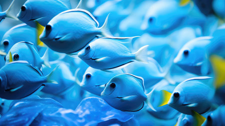 aquatic powder blue tangの素材