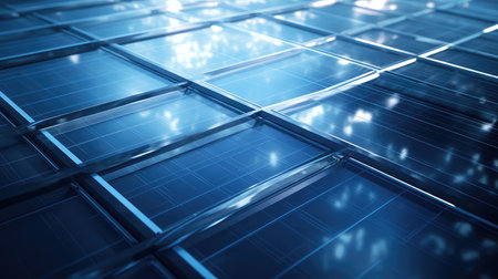 metallic solar panel textureの素材
