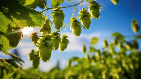 lupulin hop plantsの素材