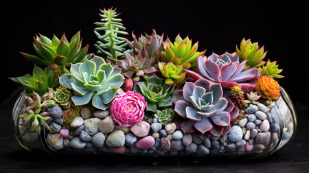 nature spring succulentの素材