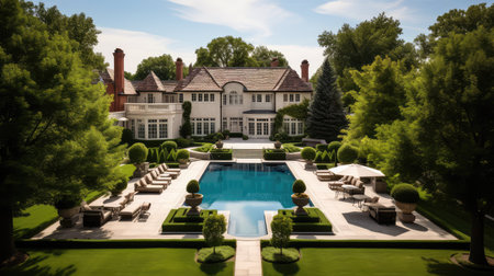 pool houses yardの素材