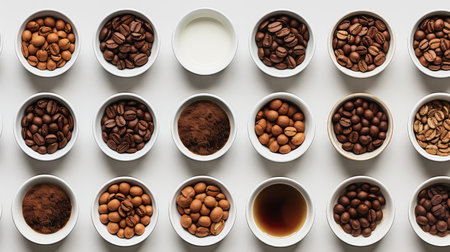 flavor coffee cup beansの素材