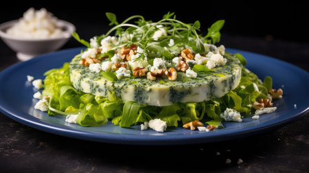 lettuce blue cheese crumbleの素材