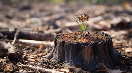 resilience burnt treeの素材