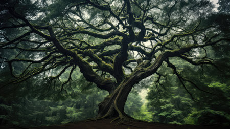 branches cedar plantの素材