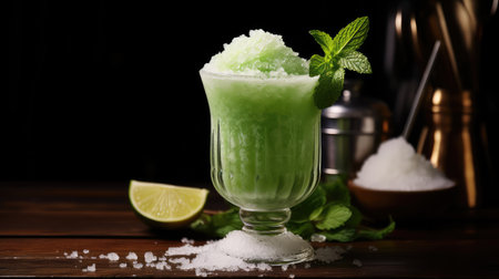 refreshing green slushieの素材