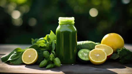 nutritious greens juiceの素材