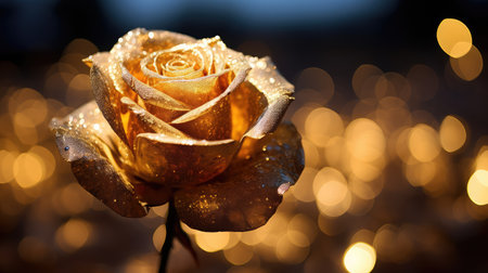 sparkle gold rose glitterの素材