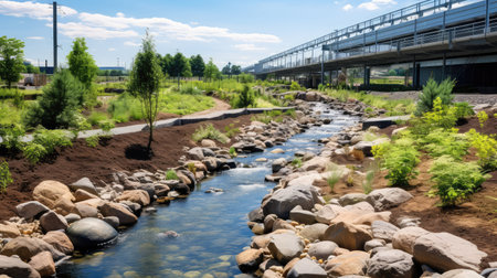 infrastructure industrial storm waterの素材