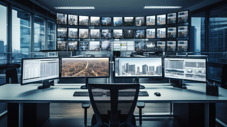 screen office monitorの素材