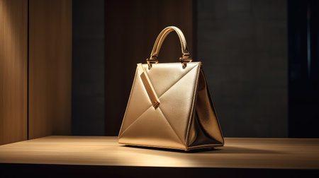 tote gold bagの素材