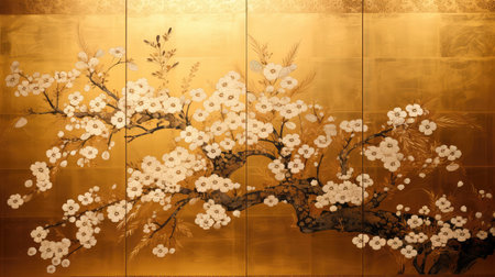 japanese gold leafの素材