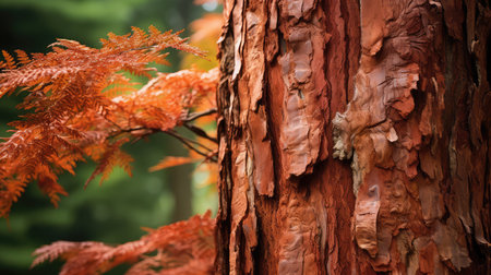 texture dawn redwood treeの素材