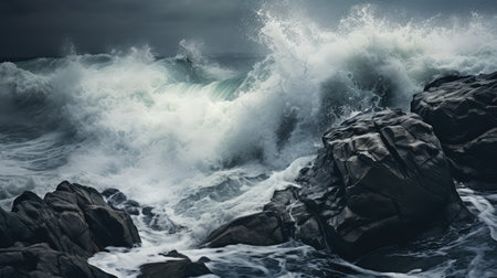turbulent ocean textureの素材