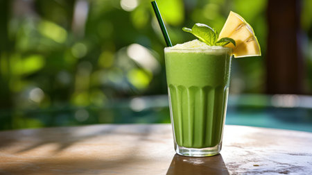 banana green papayaの素材