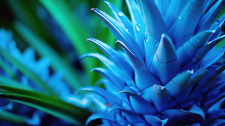 surreal blue pineappleの素材