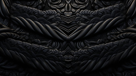 intricate black ornate frameの素材