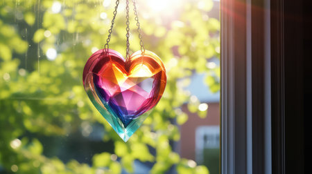 sunlight heart glassの素材