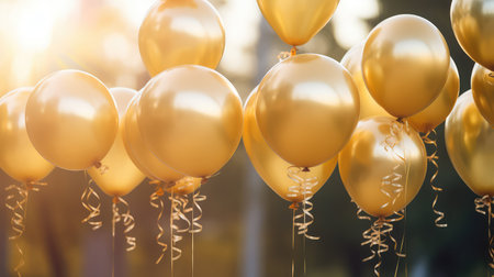 balloon gold ballonの素材