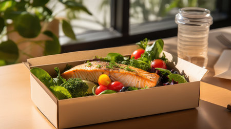 fruit boxed mealの素材