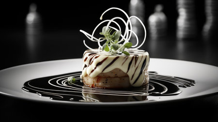 precision restaurant black and whiteの素材