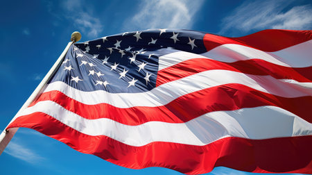 freedom patriotic red white and blue backgroundの素材