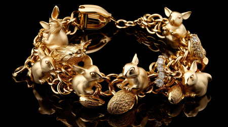 charm gold ratの素材