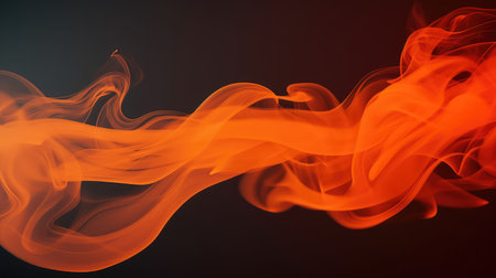 contrast black and white smokeの素材