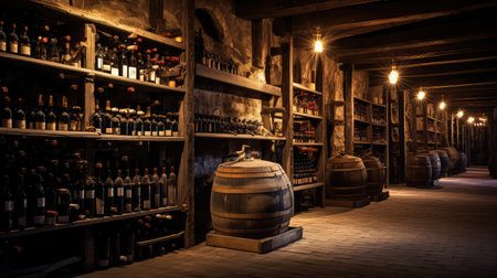 collectible old wine bottlesの素材