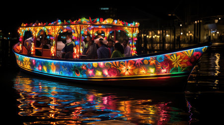 thailand water taxiの素材