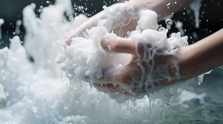 hygiene water sudsの素材