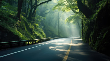 road roads windingの素材