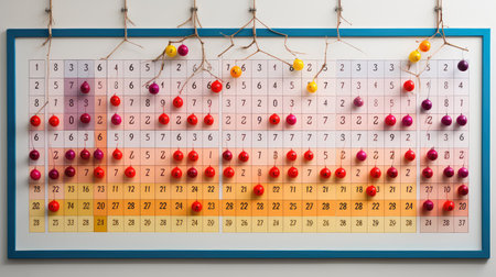 classroom times tableの素材