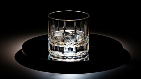 crystal vodka glassの素材