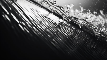 close surfing black and whiteの素材