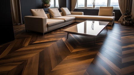 diagonal wood floor patternの素材