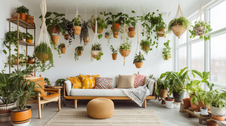 decor plants living roomの素材