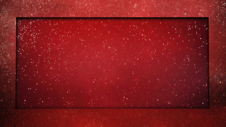 scrapbook red glitter borderの素材