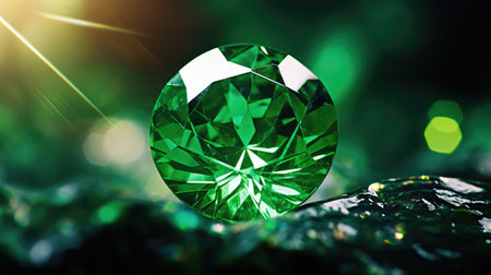 dazzling sparkly greenの素材
