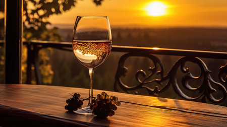 beauty wine glass symbolの素材