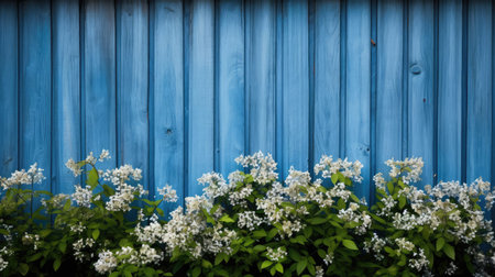 paint wood background blueの素材