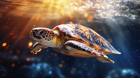 glistening turtle textureの素材