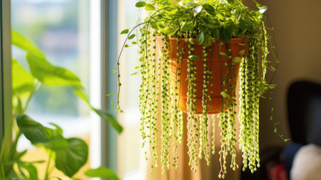 macrame decorative plantの素材