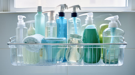 cleanser bathroom bottlesの素材