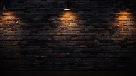 texture black brickwallの素材