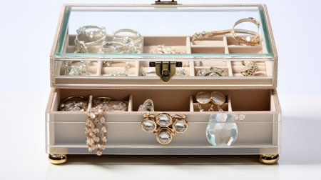 jewelry clear boxの素材