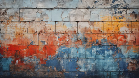 brick abstract wall backgroundの素材
